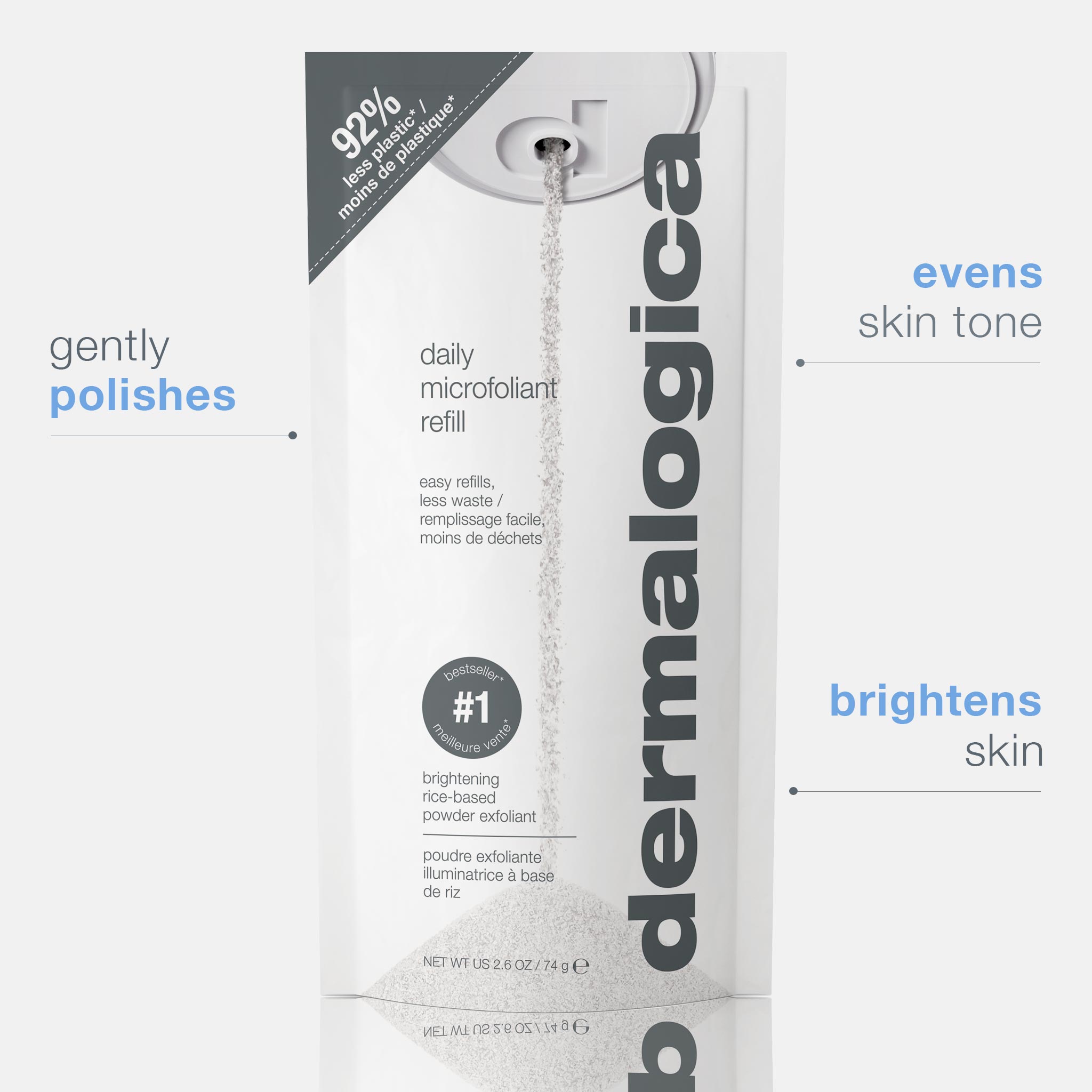 Dermalogica Daily Microfoliant Exfoliator - 2.6 oz