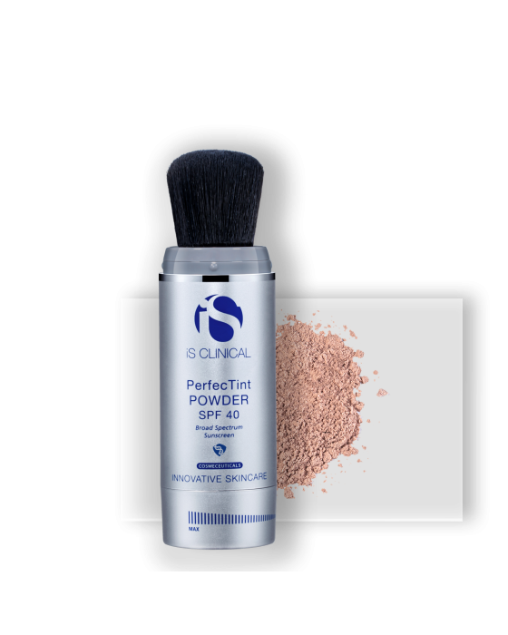 iS Clinical PerfecTint Powder SPF 40 (brush with 2 qty 3.5 g) - PerfecTint Beige (Clearance)