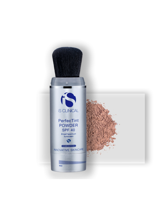iS Clinical PerfecTint Powder SPF 40 (brush with 2 qty 3.5 g) - PerfecTint Beige (Clearance)