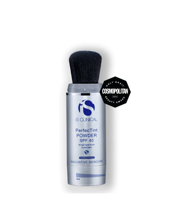 iS Clinical PerfecTint Powder SPF 40 (brush with 2 qty 3.5 g) - PerfecTint Ivory (Clearance)